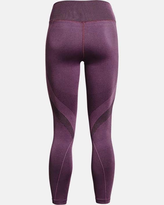 Damen UA RUSH™ Seamless Leggings, knöchellang, Purple, pdpMainDesktop image number 5